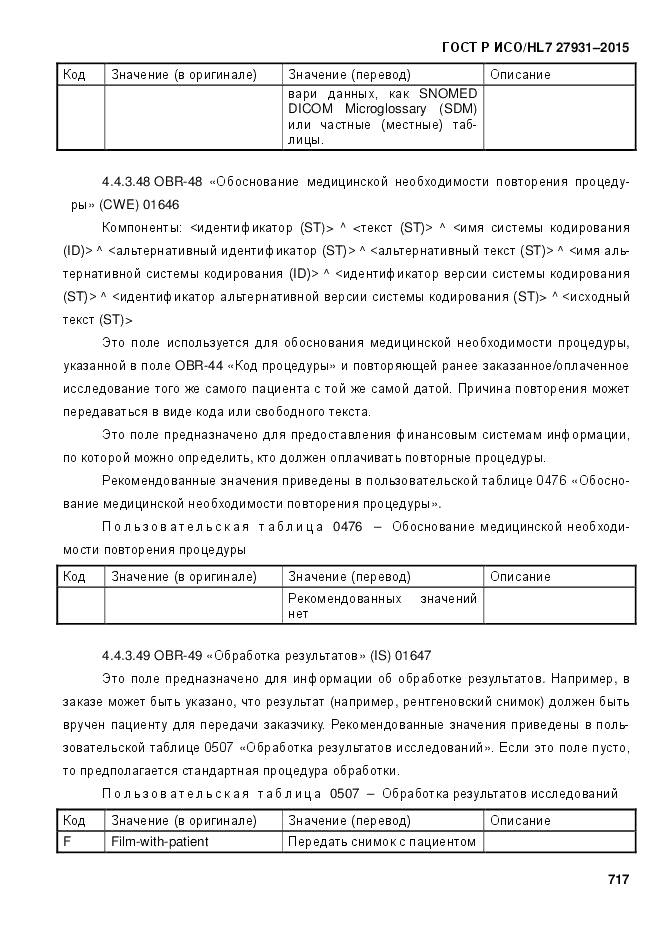 ГОСТ Р ИСО/HL 7 27931-2015, страница 724